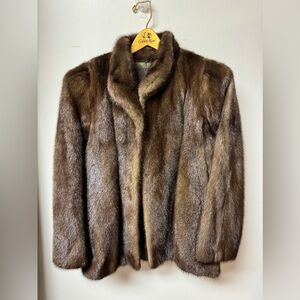 SOLD! Vintage Frederick & Nelson Women's Brown Mink Fur Coat